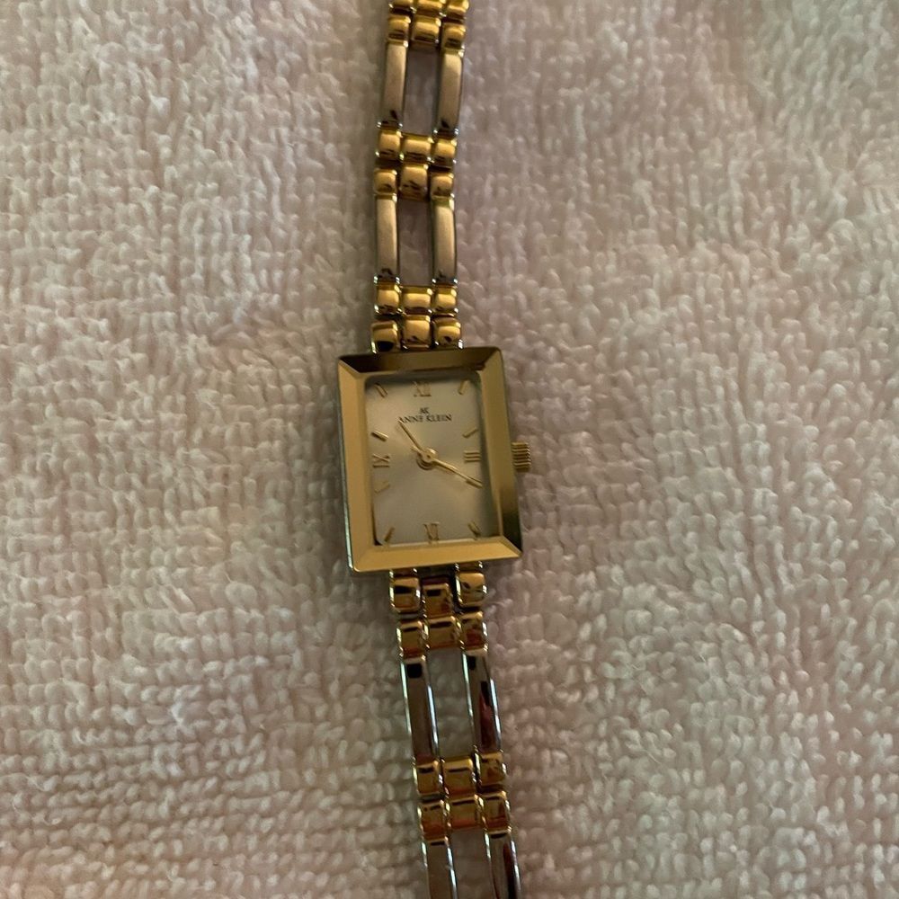 Anne Klein Ladies watch-Gold and Silver. Pretty!!